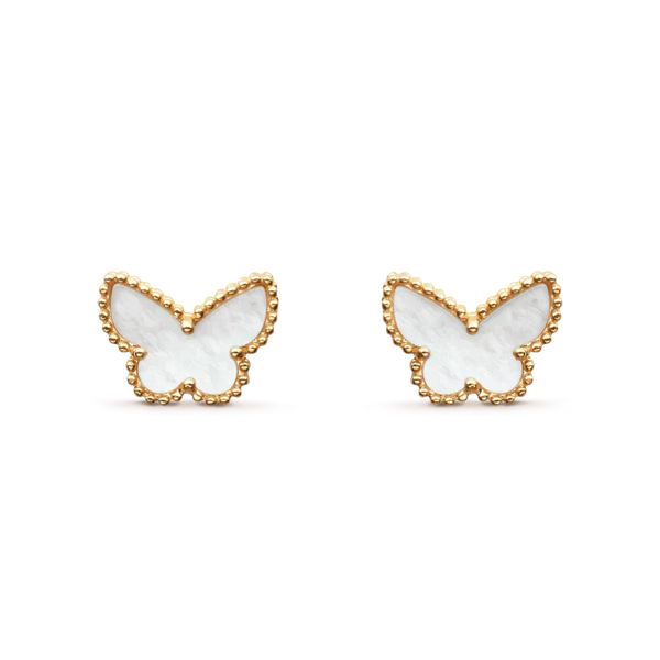 ˇMagic JewelryˇSWEET BUTTERFLY MOP EARSTUDS