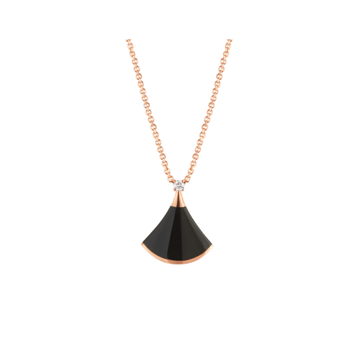 <MAGIC>DREAM NECKLACE ONYX 1 DIAMOND