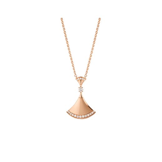 <MAGIC>DREAM NECKLACE PINK GOLD DIAMOND