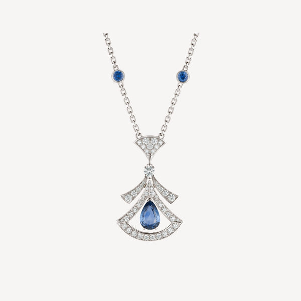 <MAGIC>DREAM NECKLACE AGATE DIAMOND SILVER